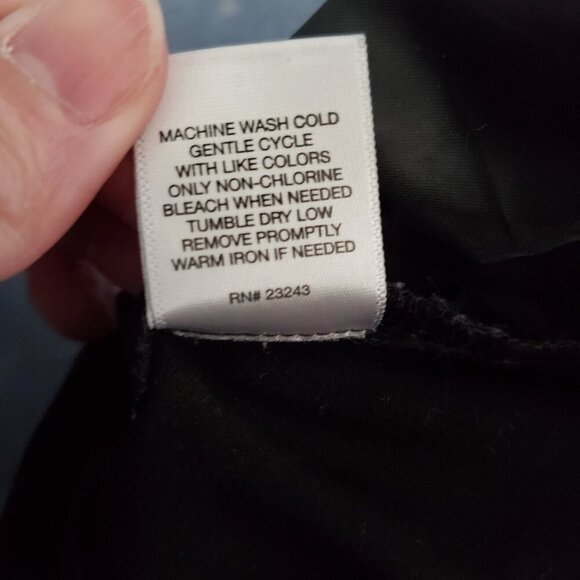 New York & Company Black Stretch Bootcut 6 Regular Dress Pants - Picture 5 of 7